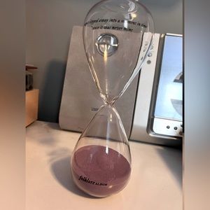 Rare, completely sold out Taylor Swift hourglass from Folklore. Only 1 in hand!